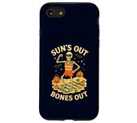 Summerween Halloween Squelette Sun's Out Bones Out Summer Coque pour iPhone SE (2020) / 7 / 8