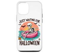 Summerween Just Waiting for Halloween Squelette Sunset Coque pour iPhone 12/12 Pro