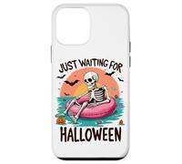 Summerween Just Waiting for Halloween Squelette Sunset Coque pour iPhone 12 Mini