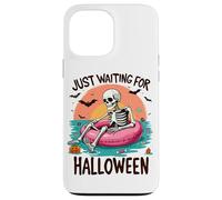 Summerween Just Waiting for Halloween Squelette Sunset Coque pour iPhone 13 Pro Max