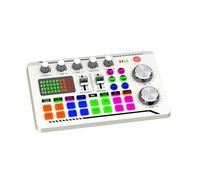 summina Carte son en direct - Enregistrement audio de bureau - Accompagnement sans fil BT - Changeur de voix Plug and Play - Interface audio pour streaming, podcast, enregistrement de jeu