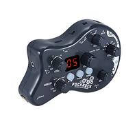 summina Pédale d’effets pour guitare, processeur multi-effets, 15 types d'effets, 40 fonctions de syntonisation, rythmes de batterie, avec adaptateur d’alimentation