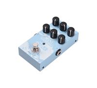 summina Pédale d'effet de guitare numérique avec sélection de réverbération à 9 modes pour guitare basse