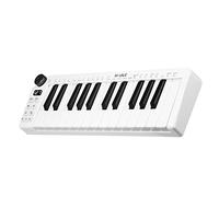 summina SMK-25 MIDI Contrôle MIDI 25 Touches Rechargeable Clavier USB Portable Contrôleur MIDI avec 25 Touches Sensibles à la Vitesse 1 Bouton