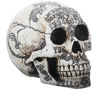 SUMMIT COLLECTION Paranormal Crâne avec des symboles Ouija collection Figurine polyrésine Multicolore