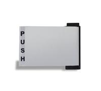 Summit DOORWARE Poignée de palette pour portes de vitrine Adams Rite | Pièce de rechange de haute qualité pour Adams Rite 4590 | Finition aluminium - Pour gaucher