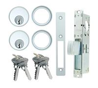 Summit DOORWARE Verrou à mortaise avec clés | Pièces de rechange pour serrure de porte de style Adams Rite | Kit de rechange pour serrure à mortaise | Remplacement pour serrures de la série MS1850S |