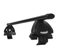 Summit Sup-065 Premium Multi Fit Barres de Toit, Acier Noir, Lot de 2