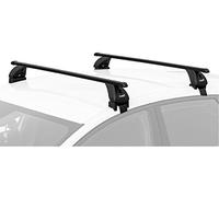 Summit Sup-13301s Premium Multi Fit Barres de Toit verrouillables, Acier Noir, Lot de 2