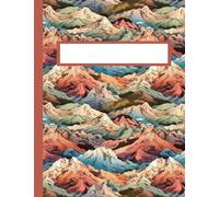 Summit Vibes: Mountain Notebook for Writing and Journaling | College Ruled | 200 Pages | 7.44 x 9.69 in | Bold Travel-Inspired School & Office Supplies for Teens, Students & Adventurers