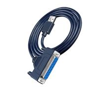 SUMMITDRAGON Adaptateur DB25 USB vers femelle parallèle 1248 pour imprimante - Convertisseurs avec vis moletées pour anciens câbles d'imprimante