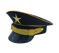 SUMMITDRAGON Chapeau officiel de police pour adultes, uniforme de cosplay, accessoire photo, costume pour fêtes à thème et activités de plein air, militaires confortables