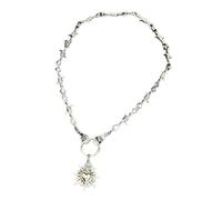 SUMMITDRAGON Collier unique en fil de fer barbelé en forme de cœur symbolisant la résilience et la tendresse pour les amateurs de mode Collier personnalisé