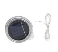 SUMMITDRAGON Lot de 2 têtes de rechange pour lampes solaires LED Fonction de charge automatique pour extérieur Jardin décoratif Partie solaire économe en énergie