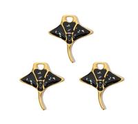 SUMMITDRAGON Lot de 3 pendentifs animaux pour fabrication de bijoux - Accessoire de mode pour la fabrication unique et les accessoires d'artisanat, taille unique, Comme décrit, Comme décrit.