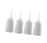 SUMMITDRAGON Lot de 4 flacons compressibles pour colle, huile et lavage pour travaux manuels
