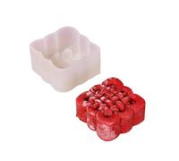 SUMMITDRAGON Moule à mousses en silicone de qualité alimentaire anti-adhésif pour desserts et pâtisseries élégants, moules de cuisson polyvalents