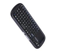 SUMMITDRAGON Petit clavier 2 en 1 compatible Bluetooth 2,4 GHz avec pavé tactile ergonomique pour PC bureau gaming clavier portable