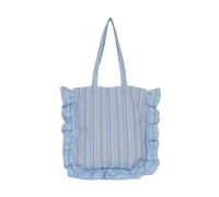 SUMMITDRAGON Sac à bandoulière à carreaux à la mode, design ergonomique, sacs de courses avec espaces de rangement intérieurs spacieux, sac coréen confortable, bleu, One Size