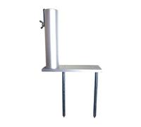 SUMMITDRAGON Support de parapluie résistant aux intempéries avec base renforcée pour barbecue, tricycle, tente d'ombre, stabilité, installation rapide, ancrage de parapluie de pêche