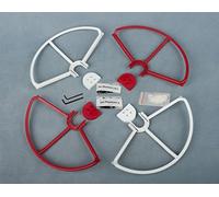 SummitLink Lot de 2 protège-dents à clipser pour DJI Phantom 1 2 3 Professional Advanced et Phantom 3 Standard Quick Connect Outil gratuit