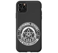 Summoning Demons Bad Decisions Satanic Witchcraft Pentagramme Coque pour iPhone 11 Pro Max