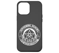 Summoning Demons Bad Decisions Satanic Witchcraft Pentagramme Coque pour iPhone 12 Pro Max
