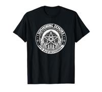 Summoning Demons Bad Decisions Satanic Witchcraft Pentagramme T-Shirt