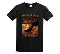 Summoning Let Mortal Heroes Sing Your Fame T Shirt Men Tops Tee Black L