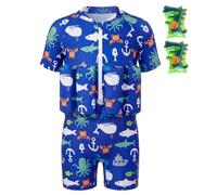 Summshall Maillot de bain pour bébé fille garçon avec flottation pour enfant - Entraînement de natation - Aide à la natation - Maillot de bain une pièce