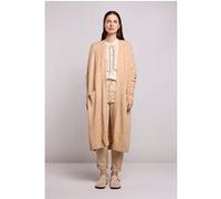 Summum Woman Long Cardigan Spring Wool Elastane Blend Knit Latte Taille: S | Cardigans Outlet | Femme