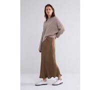 Summum Woman Skirt Heavy Silky Touch Olive Taille: 38 | Jupes longues Outlet | Femme | Vert