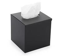 Sumnacon Housse de boîte à mouchoirs carrée - Élégant Support de boîte à mouchoirs cubique en Acier Inoxydable, Support Moderne en métal pour Commode, Table, Table de Nuit, Salle de Bain, vanité