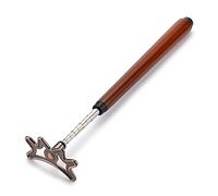 SUMNACON Queue de billard rétractable avec support pour tête d'araignée antidérapant et accessoire de billard Marron