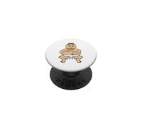 Sumo Amusant Qui Mange des tartes PopSockets PopGrip Adhésif