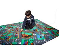 Sumo Didactic - Tapis de circulation pour enfants 240x160cm - favorise l'éducation routière, le mouvement & la coordination idéal pour le comportement social