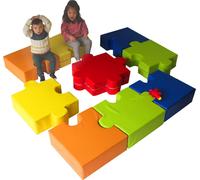 Sumo Didactic - Tapis puzzle de haute qualité pour les enfants de 6 à 18 mois - Set de psychomotricité avec 9 pièces, stimule la motricité et la perception