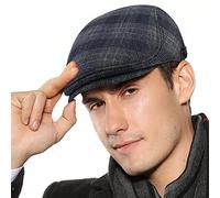 Sumolux Béret d'hiver pour homme, Plaid C., Taille unique