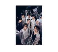 Sumooa Stray Poster Kids Music South Coréen Boy Groupe Art Poster pour chambre, Art mural esthétique sur toile, décoration de chambre à coucher 30 x 45 cm