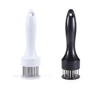 SUMPIGGER Lot de 2 marteaux à viande en acier inoxydable à 21 broches pour viande, marteau de cuisine, marteau à viande, steak, batteur à viande, aiguille, du steak, du poulet et du poisson