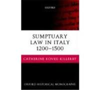 Sumptuary Law In Italy 1200-1500