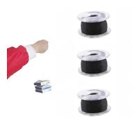 sumrica Lot de 3 bobines de fil magique invisible haute résistance de qualité micron - Filament haute résistance à la lévitation faible brillance (400 m/bobine)