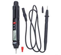 Sumsoctober A3007 True RMS Pen Multimètre | NCV & Live/Neutral Wire Detection avec rétroéclairage | 6000 points pour tension, résistance, capacité, Hz (A)