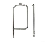 Sumsoctober Brûleur tube en acier inoxydable de 56 cm pour barbecue Weber Q300 Q320 Q3000 Q3200 Pièce de rechange pour des repas parfaitement cuits (A)
