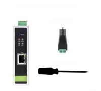 Sumsoctober Convertisseur Ethernet CAN FD industriel, 5 Mbps Baud Rate DIN Rail Mount, Prend en charge les protocoles TCP/UDP, Plage de fonctionnement -40 ℃ à 85 ℃