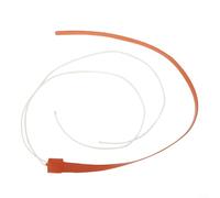 Sumsoctober Coussin chauffant en silicone flexible 12 V résistant à l'huile résistant aux acides 50 W renforcé en fibre de verre léger pour tuyau de carter de moteur Protection contre le gel