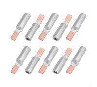 Sumsoctober DTLC-16 Lot de 10 bornes à sertir en cuivre et aluminium 16 mm² pour disjoncteurs et raccords électriques