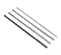 Sumsoctober Foret à maçonnerie et béton - 300 mm - Longueur : 350 mm - Tige triangulaire - Pointe en carbure d'acier - Pour perceuse à percussion (6 x 300 mm)