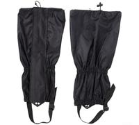 Sumsoctober Guêtres légères pour la randonnée | Fermeture éclair imperméable et sangle réglable | Couvre-jambes anti-débris pour homme et femme dans la neige, le sable et les sentiers