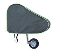 Sumsoctober Housse de protection pour timon de caravane 90 x 62 cm avec bord fluorescent étanche pour attelage de remorque